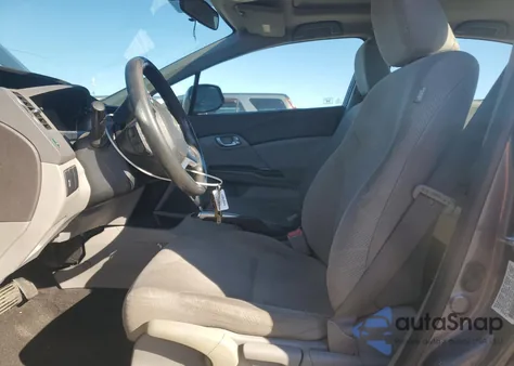 2012 Honda Civic Ex из США, поврежденный, VIN 19XFB2F84CE026111